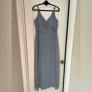 Azazie Dusty Blue Bridesmaid Dress